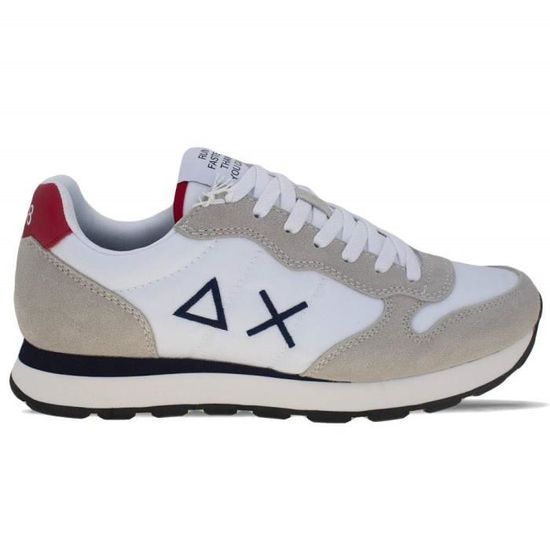 Scarpe Donna Sun68 Sneakers Ally Solid Nylon Bianco - Z34201 A Sconto