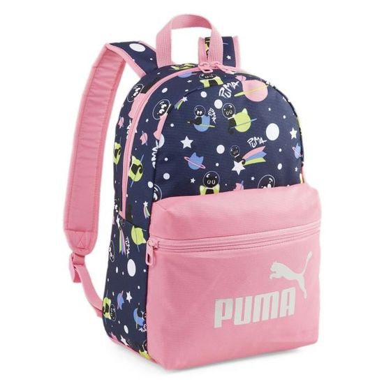 PUMA Phase Backpack S Puma Black - Space Cat AOP [252979] -  sac à dos sac a dos