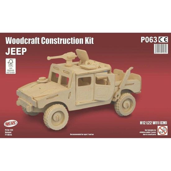 Kit De Construction En Bois FSC – F-18 Hornet, 25 Cm, à Assembler Sans Colle – QUAY