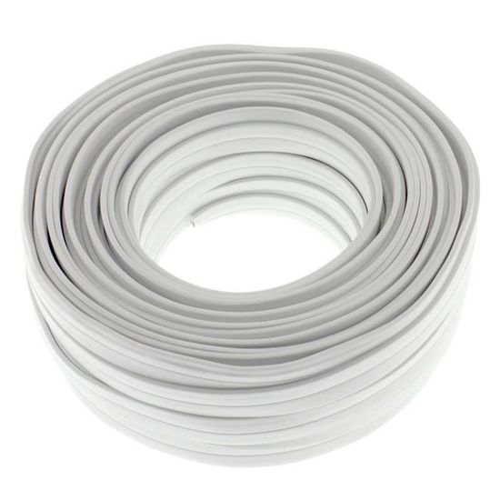 Cu00e2ble Haut Parleur PureLink SP060-010 Cu00e2ble D'enceinte 2x2,5mmu00b2 (99,9% OFC Cable Hp 2.5mm2