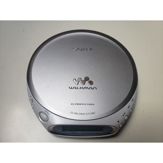 LECTEUR CD PORTABLE BALADEUR DISCMAN WALKMAN SONY DEJ360 Cdiscount TV Son Photo