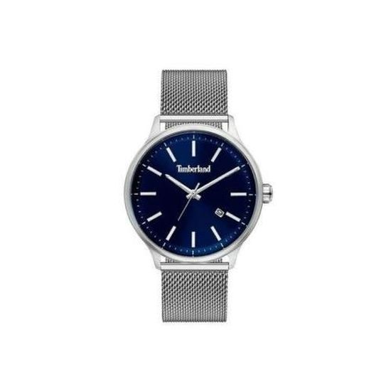 Montre Homme Timberland - 15638JS/03MM - Cadran Bleu sur Bracelet Milanais  Acier - dateur - diamètre 45mm - Etanche 50m - garantie 2 , - Achat/vente  montre Gris - Cdiscount