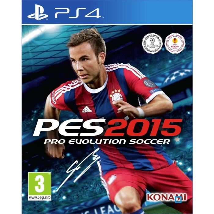 PES 2015 Jeu PS4