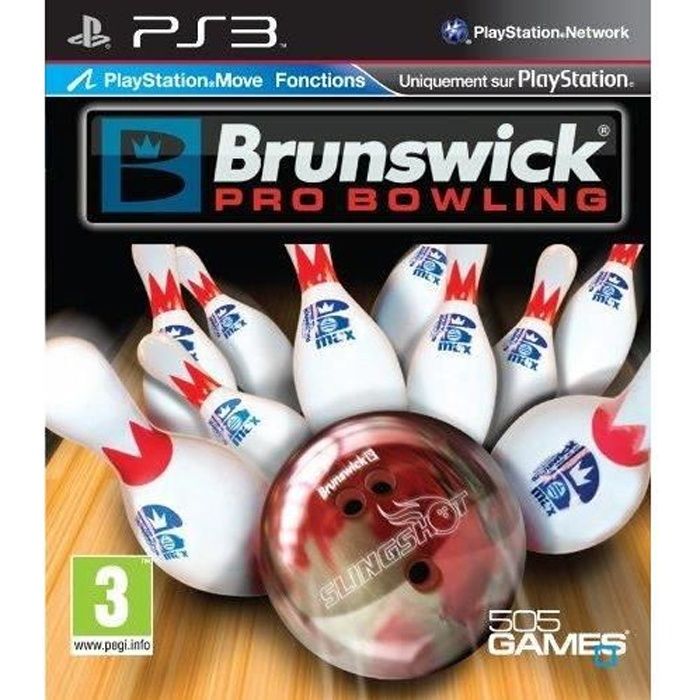 BRUNSWICK PRO BOWLING MOVE / Jeu console PS3