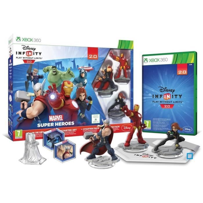 Disney Infinity 2.0 Marvel Super Heroes Pack De Démarrage Xbox 360 - vue 2