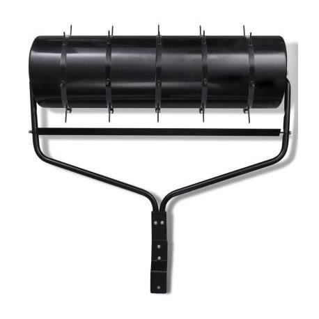 Rouleau à Gazon Noir Jardin Haute résistance - Volume 68 L - Largeur 98 cm - Ø Rouleau 30 cm HB2706511726 -YAP