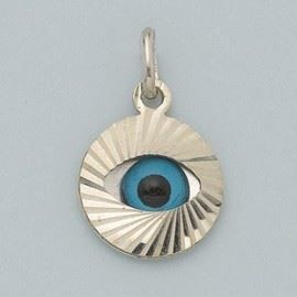 Pendentif Oeil Argent 925/1000