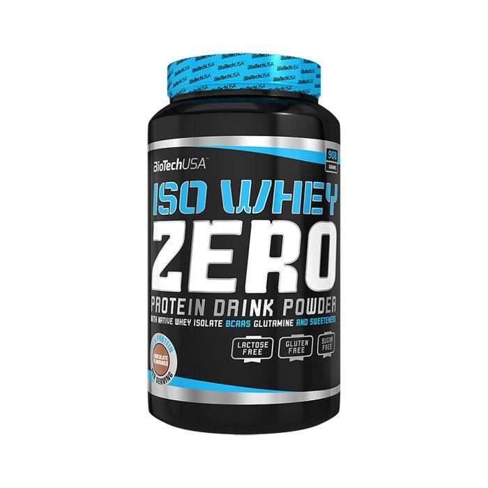 Iso Whey ZERO (908g) Biotech USA Fraise