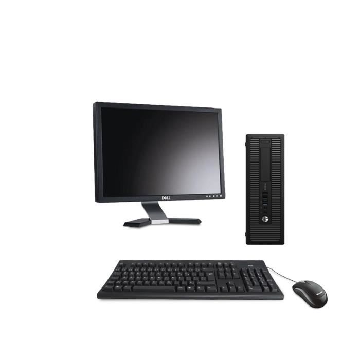 Pack HP ProDesk 600 G1 SFF - 8Go - 500Go HDD + Écran 20