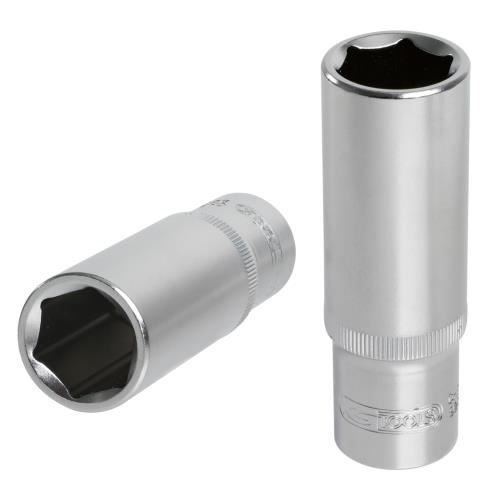 Douille longue ULTIMATE® 6 pans 1/2-, 19 mm KS TOOLS 922.1249