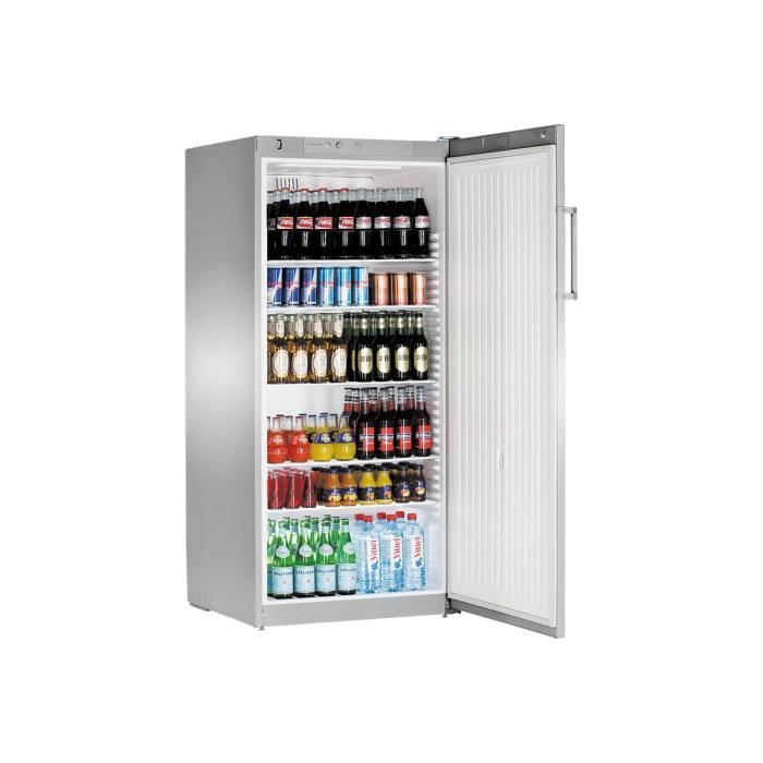 Liebherr Premium FKvsl 5410 Réfrigérateur pose libre largeur : 75 cm profondeur : 73 cm hauteur : 164 cm 520 litres argenté(e)