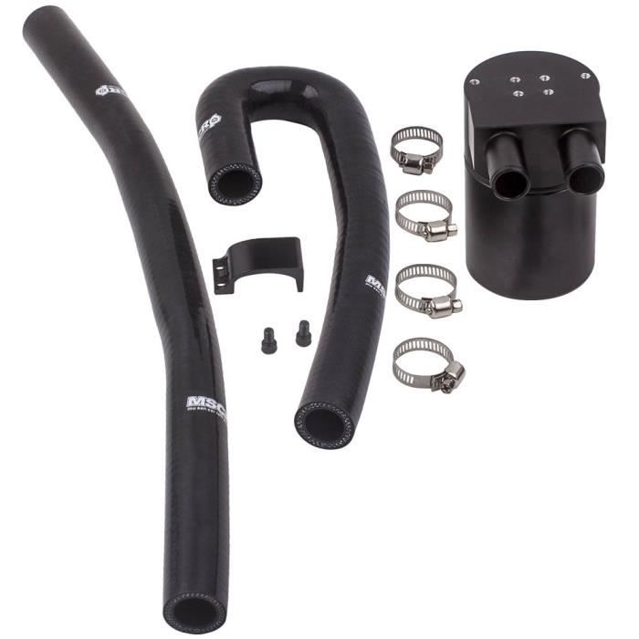 Baffled Oil Catch Can SetCNC Aluminum pour BMW N54 335i 135i E90 E92 E82 NEUF
