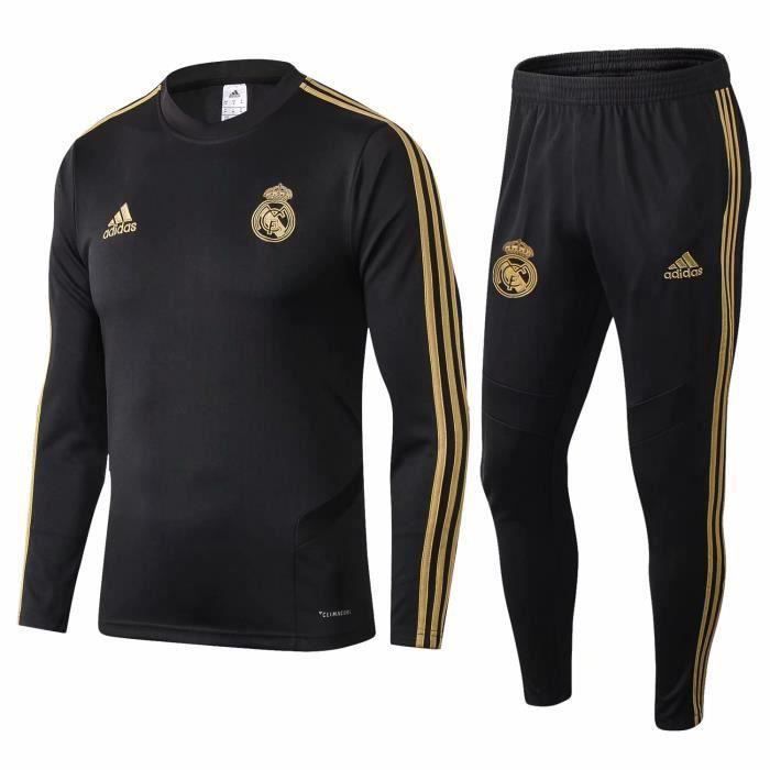 Survêtements Foot Homme Real Madrid - Maillot Foot Homme 20-21 Survêtements Foot Maillot de Foot - Haut et Pantalon
