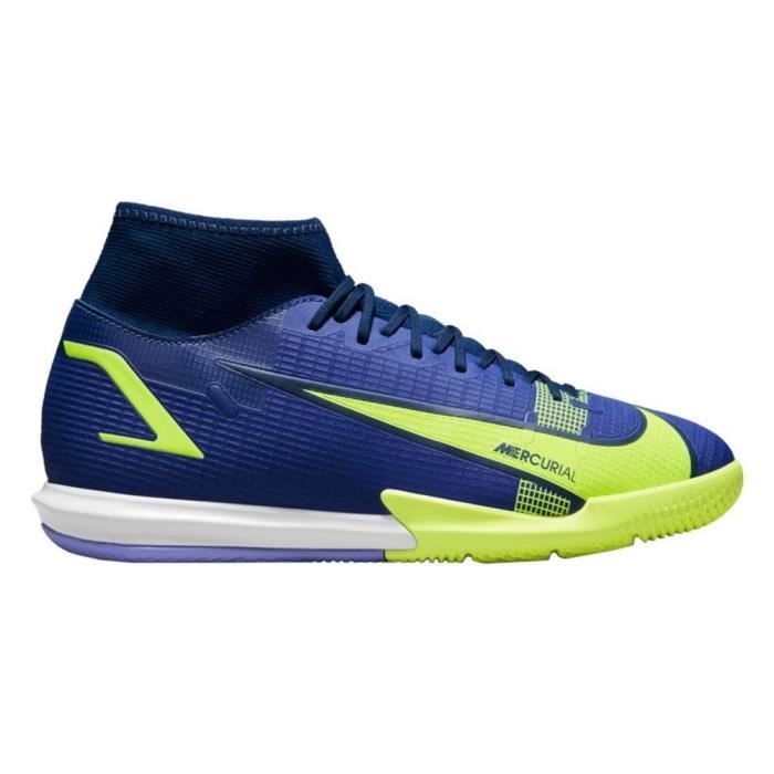 Chaussures NIKE Mercurial Superfly 8 Academy IC Bleu - Homme/Adulte