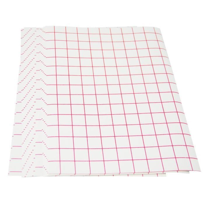 10 feuilles de papier de transfert A4 de sublimation pratique imprimable de de chaleur pour RUBAN THERMIQUE - PAPIER THERMIQUE