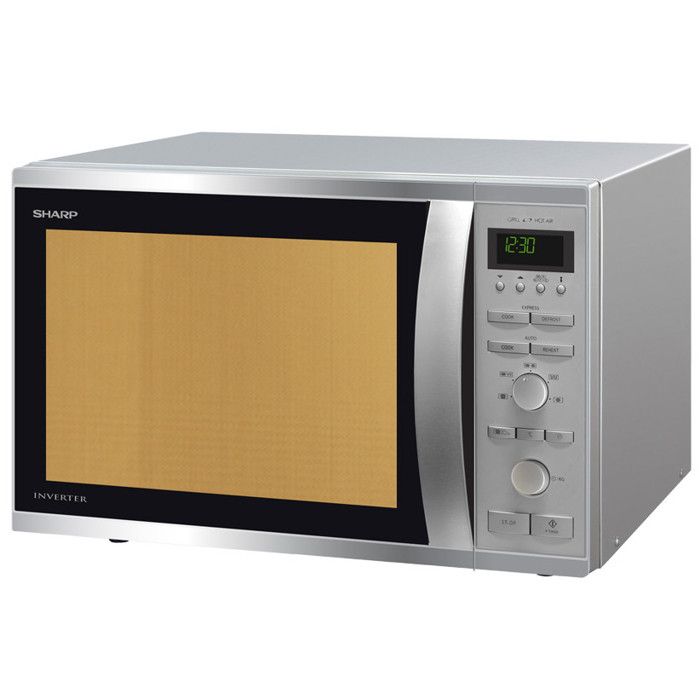 Sharp - micro-ondes + gril 40l 1050w inox - r941stw