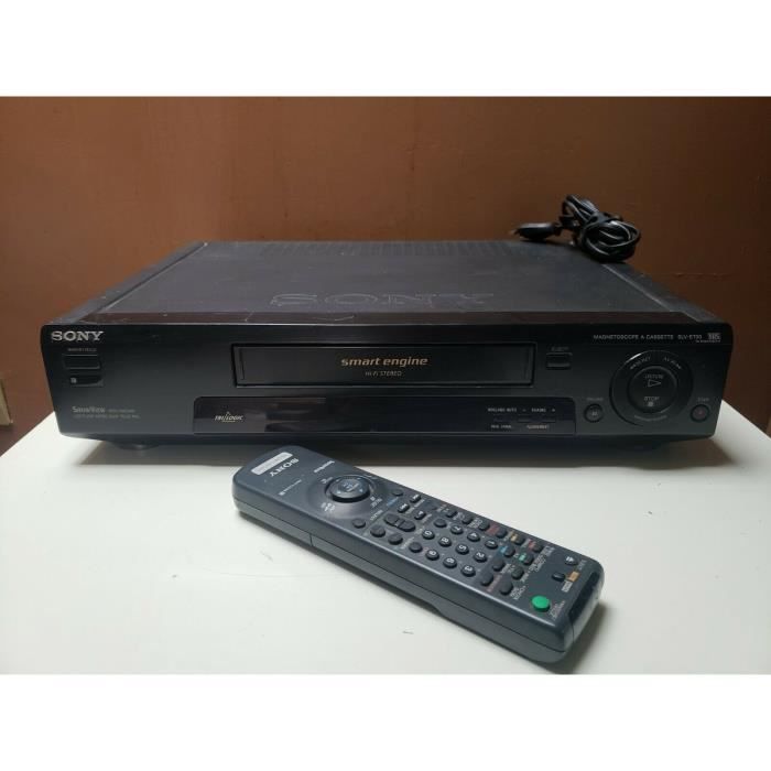 Magnetoscope Sony Slv-e730 Lecteur Enregistreur K7 Cassette Video Vhs Vcr + Tel