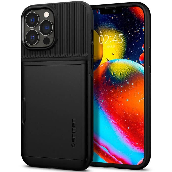 Coque Slim Armor CS pour iPhone 13 Pro Max Noir