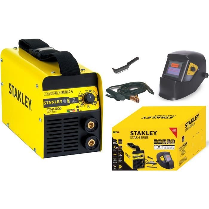 STANLEY POSTE A SOUDER MMA INVERTER STAR 4000 KIT MAX