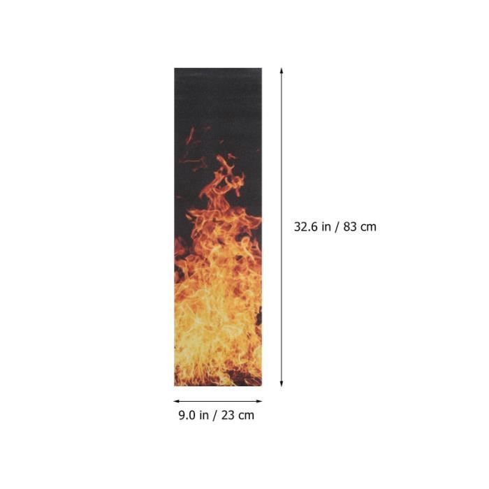 1 pc Skateboard Grip Tape Durable Decor Sandpaper pour les femmes SKATEBOARD - SHORTBOARD - LONGBOARD - PACK
