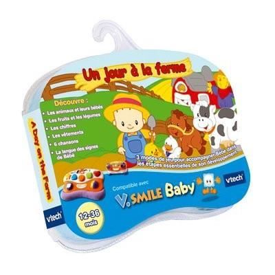 Vtech - Cartouche de Jeu Vsmile baby Un jour à …
