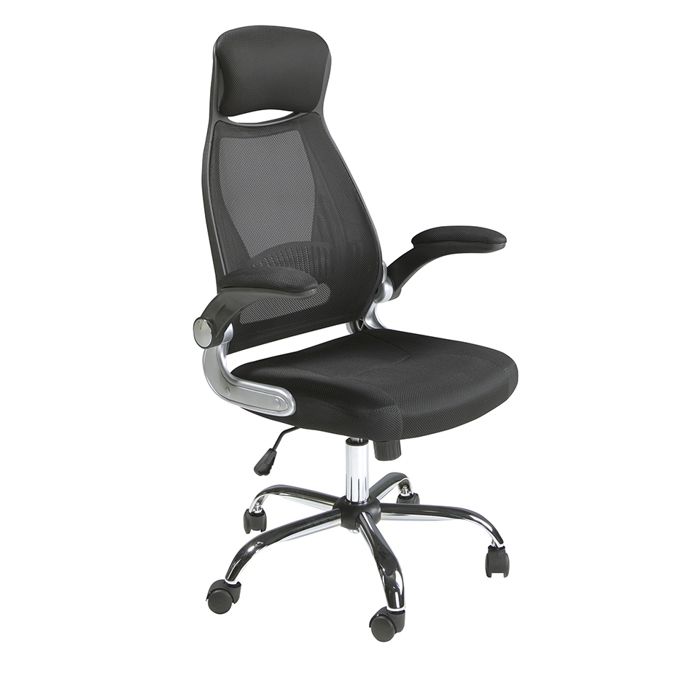 Chaise De Bureau TODI Rouge - Dossier Mesh Respirant, Assise Réglable 41-52 Cm, Pivotante | Pour Bureau Ou Gaming, Jusqu'à 100 Kg | Roulettes Moquette - 6