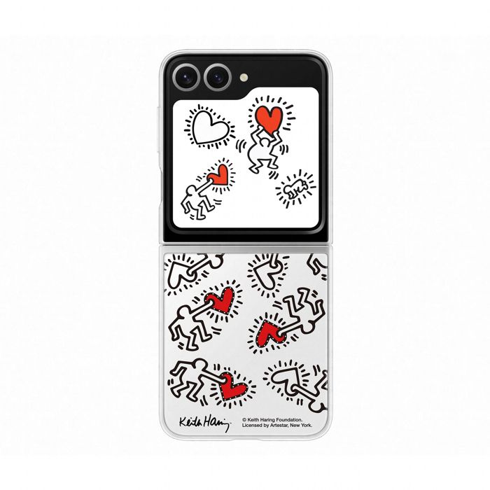 Coque personnalisable Samsung Keith Harring pour Samsung Galaxy Z Flip 6 - vue 2