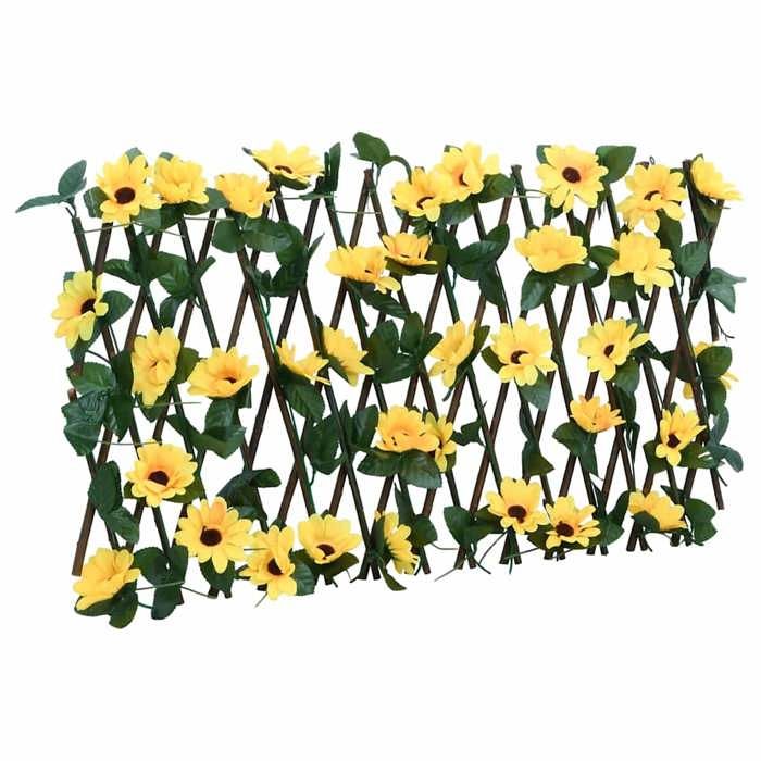 VidaXL Treillis de lierre artificiel extensible 180x20 cm