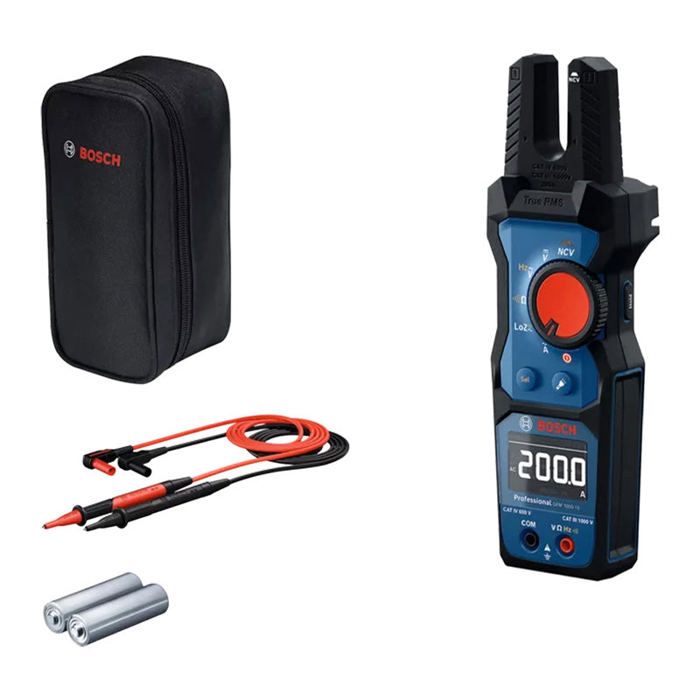 Multimètre fourche True RMS GFM 1000 15 0601077400 Bosch - vue 2