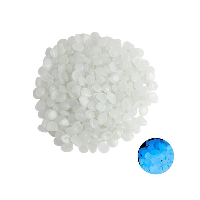 300 Galets Fluorescents Lumineux - Pierres Qui Brillent La Nuit Pour Jardin, Allée, Piscine & Aquarium - Vert