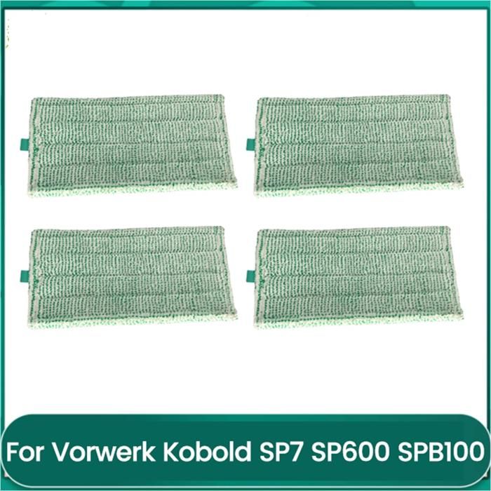 Chiffons Microfibre Pour Aspirateurs Vorwerk/Kobold - Réutilisables Lavables, Compatibles SP7, SP600, SPB100