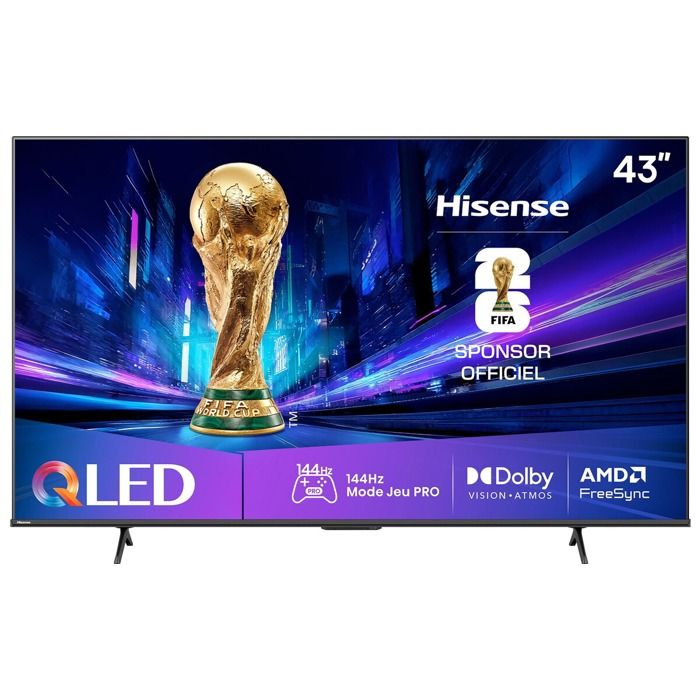 TV QLED Hisense 43E79Q Pro 108 cm 2025 - vue 5
