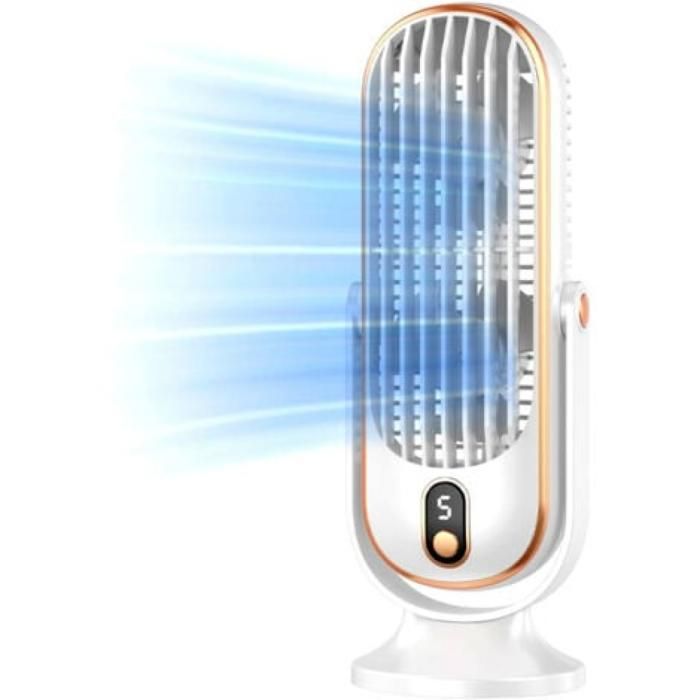 Ventilateur pour Chambre à Coucher Ventilateur de Bureau sans Lame à 5 Vitesses Ven - Kcvv