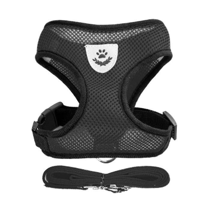 Harnais réglable pour animaux - Phoesky - Veste réglable - Maille polyester - XL (6-7 5 kg) - 57 cm buste - 38 cm cou