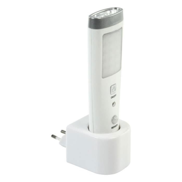 Lampe de poche à induction de secours rechargeable veilleuse lampe de poche - Roame - veilleuse lumière de secours à induction