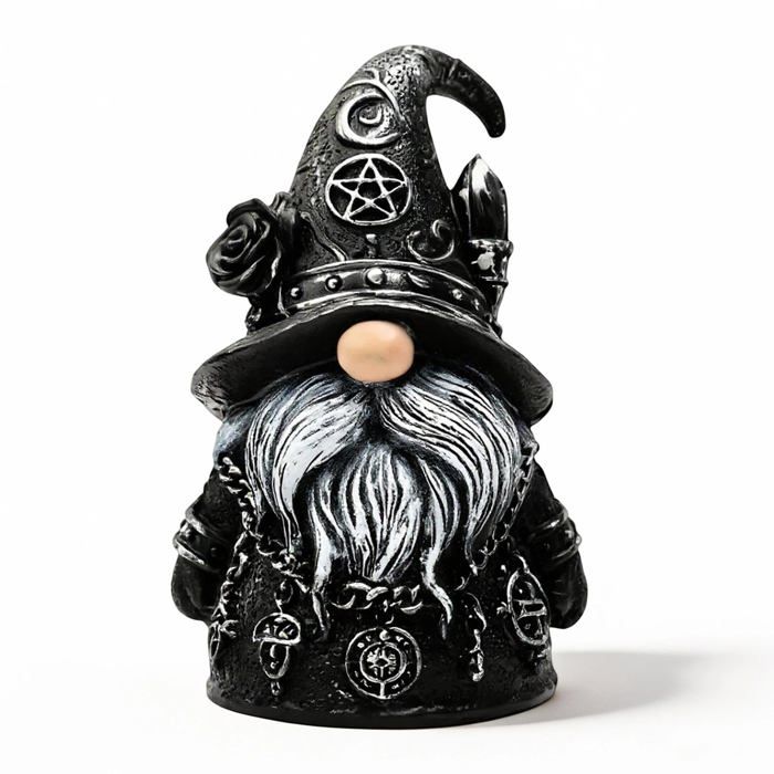 Nain de Jardin Style Gothique Ornements de Gnomes Sombre