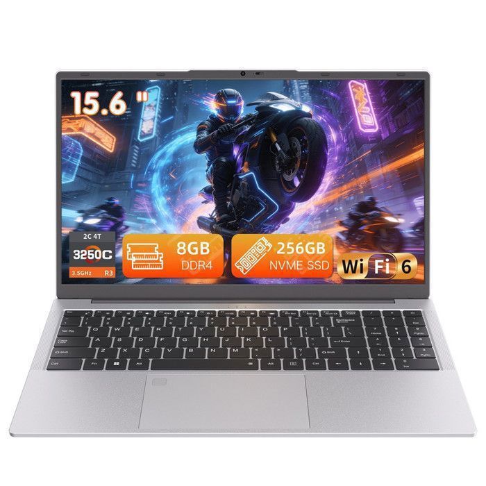 PC Portable AUUSDA 15.6 AMD RYZEN 3 8Go RAM SSD Windows 11 Pro