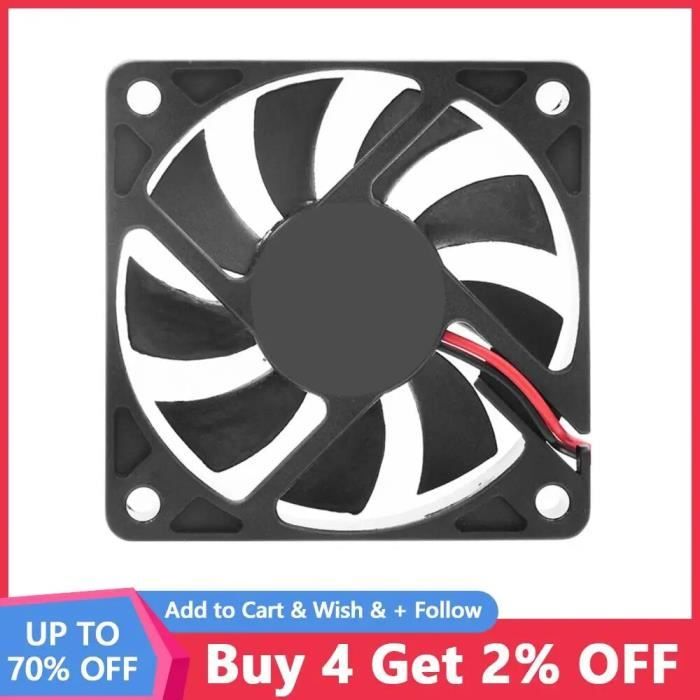 Fan 12V DC 1.3W 60x60x10mm 27.7m³/h 4000U/min 27.7m³/h SUNON MF60101V11000UA99