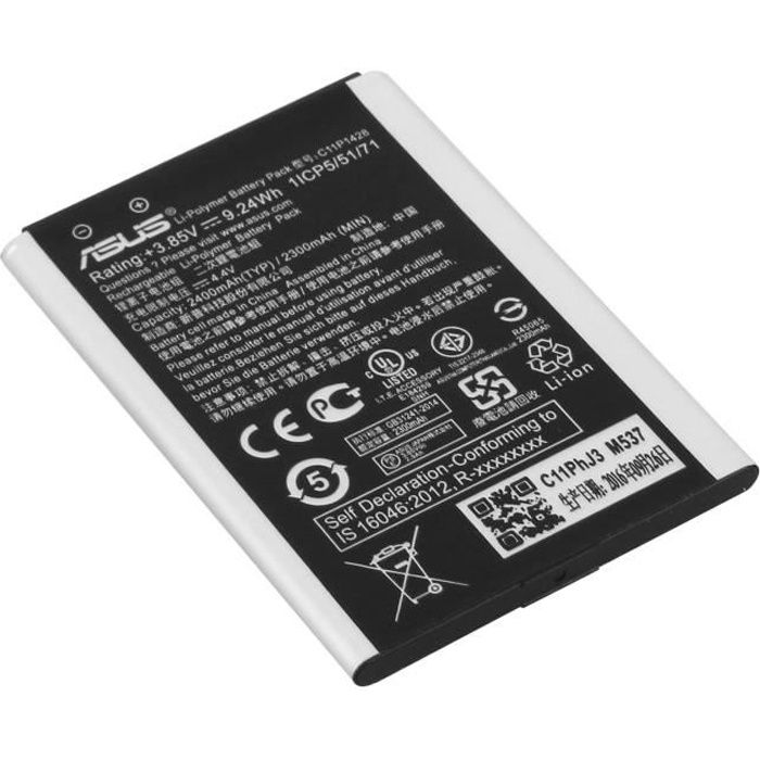 Asus Zenfone 2 Laser ZE500KL - Batterie 2400mAh - vue 2