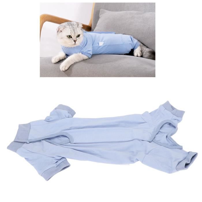 Meilleurs prix pour ison de récupération pour chat après la chirurgie Chemise alternative à col électronique pour blessures abdominales XS 123679