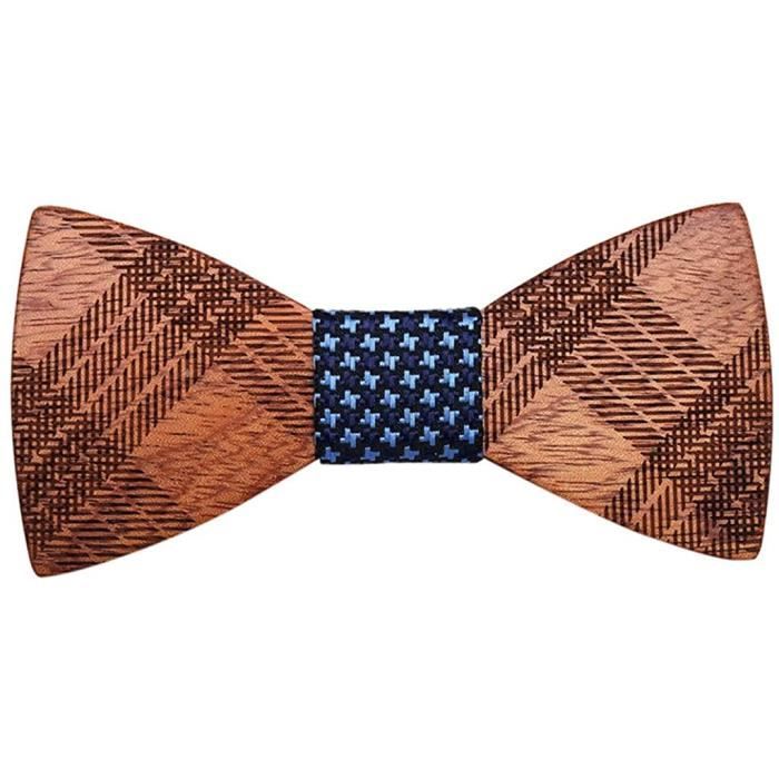 Nœud Papillon Vintage En Bois Pour Homme Et Enfant[H11914