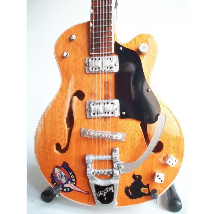 Guitare miniature Axe heaven relic custom shop Brian Setzer Stray cats