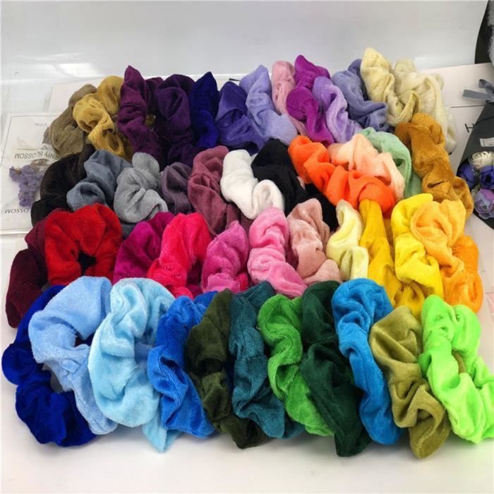 Chouchou cheveux elastique cheveux scrunchie attache élastique : accessoires-accessoires-pour