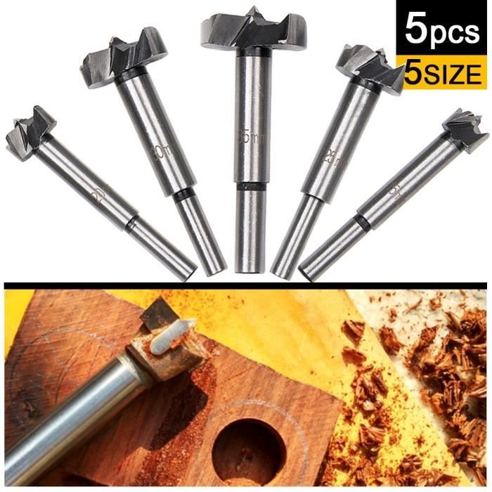 Perçage au bois Trépans à percer Fraise en bois Forstner Tool 15mm