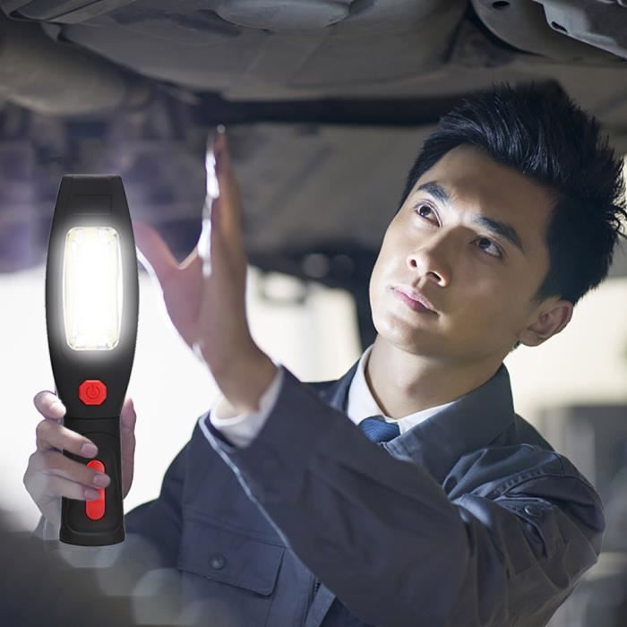 Sans Fil Garage Lampe Lumière de Voiture Atelier Led Mécanicien Rechargeable