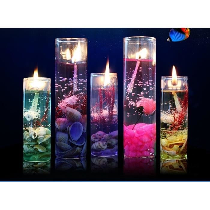 Cadeau Pour La Fete Shell Bougie Ocean Jelly Bougie Bougie D Anniversaire 6779 Cdiscount Maison