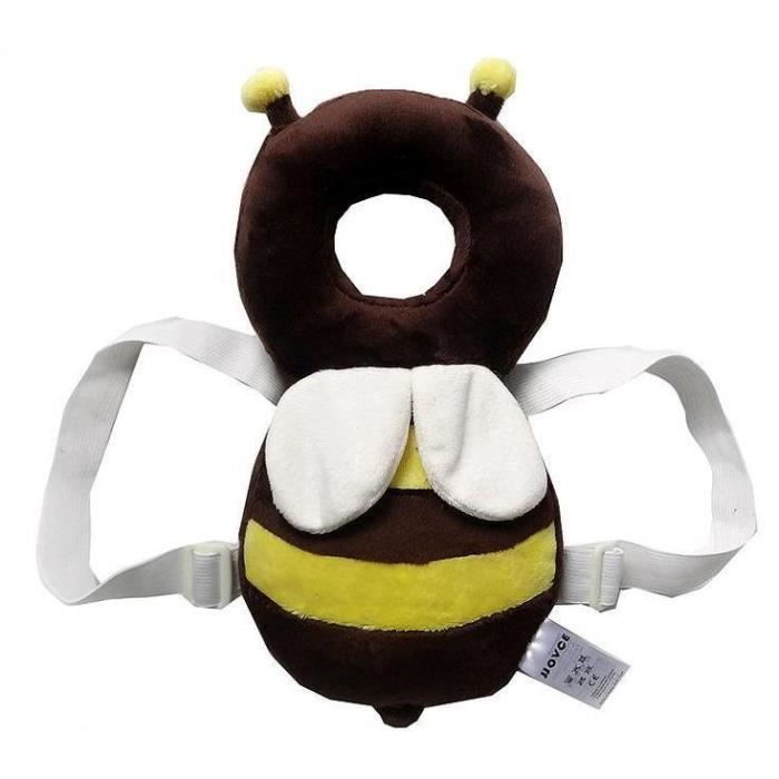 coussin-de-t-te-mignon-unie-pour-protection-de-b-b-t-te-abeille