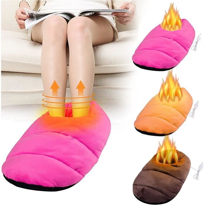 Chauffe-pieds, Chaufferettes Chauffe-pieds Lectrique, Coussin De Chauffe- pieds Usb Pour Chaussons De Chauffage De Bureau D'hiver, Soulage Les Douleu