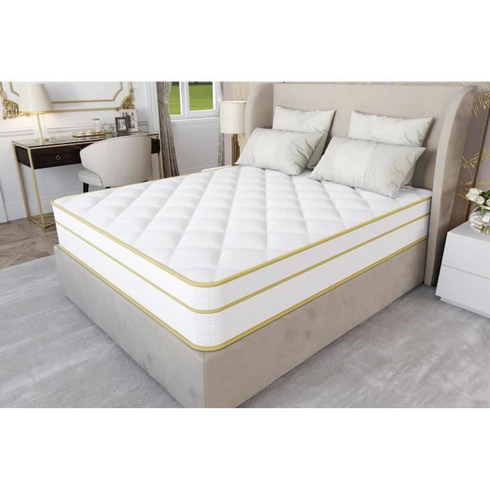 Matelas à ressorts ensachés Loundge Sommeil Palace - Luxoos