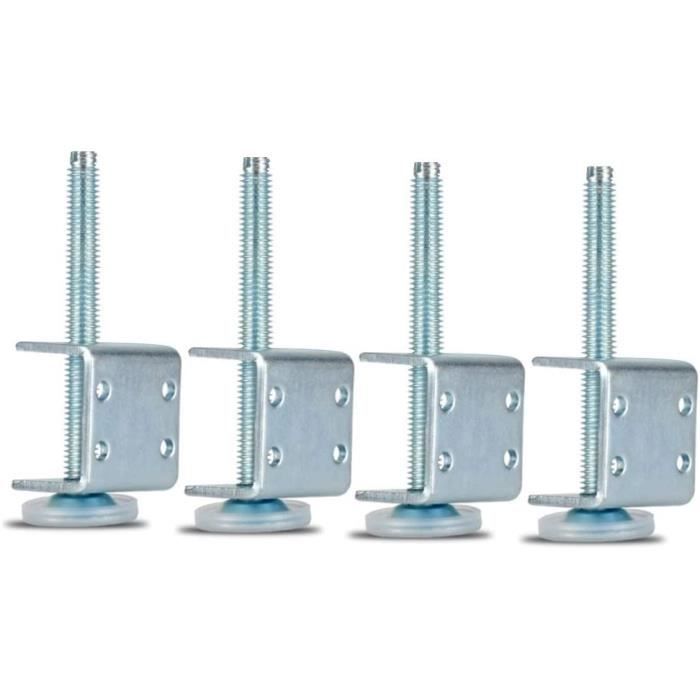 Niveleur Réglable Heavy Duty 4 Pièces M10 – Pieds De Nivellement De Meubles Pour